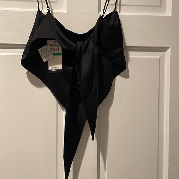 NWT WeWoreWhat Danielle Bernstein x Macy’s Scarf Top - Picture 6 of 6